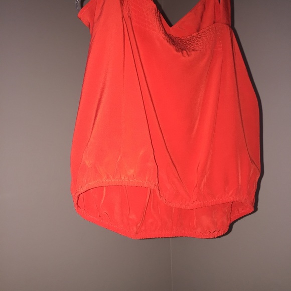 **SOLD** Twelfth Street Cynthia Vincent red silk tank top - Picture 3 of 7